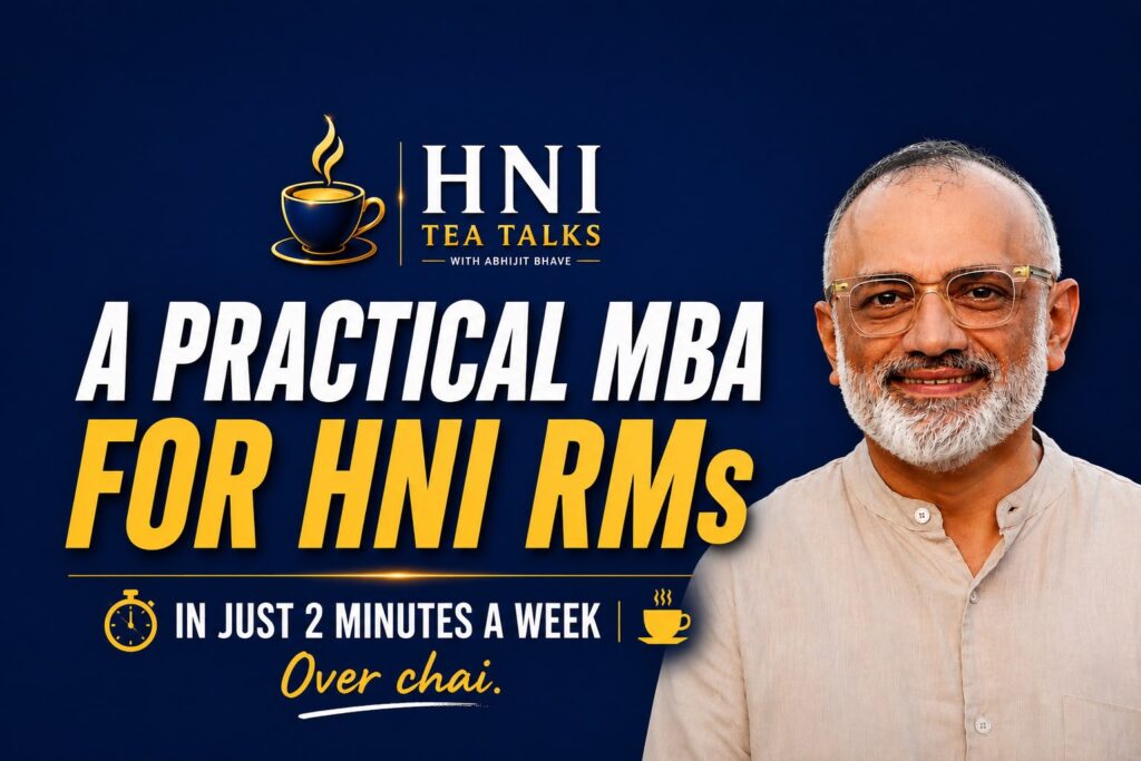 HNI Tea Talks with Abhijit Bhave